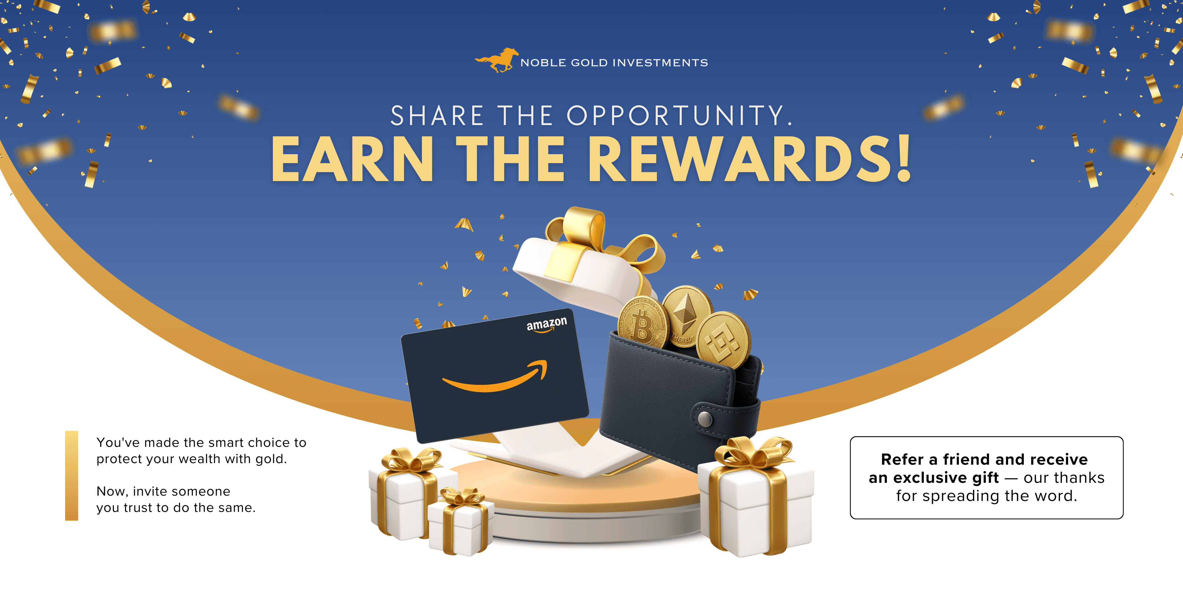 Share the Opportunity. Earn the Rewards! - Refer a friend and receive an exclusive gift